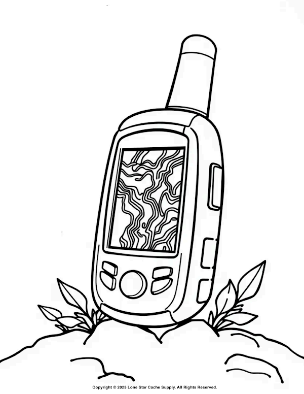 First-page preview of Gps Coloring Sheet
