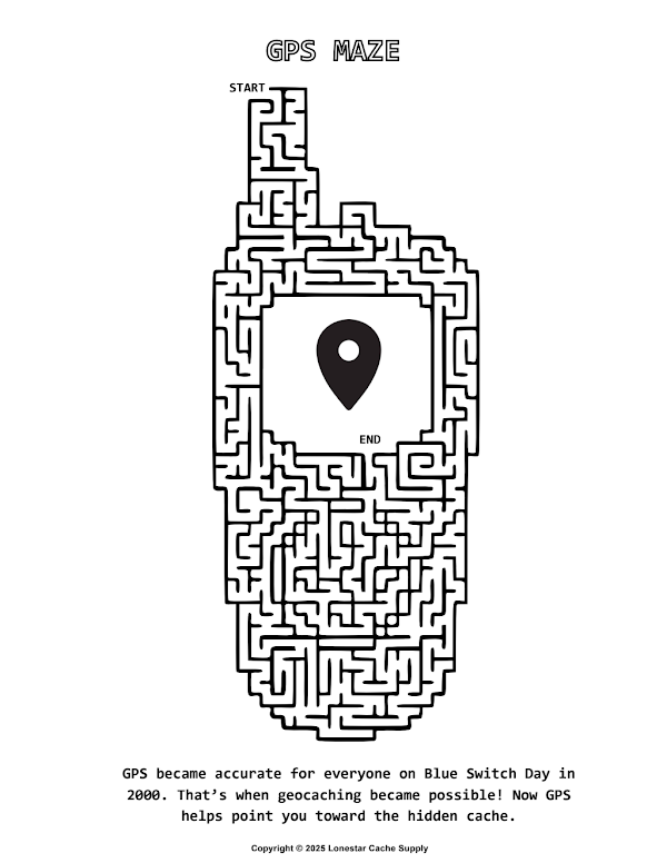 First-page preview of Gps Maze